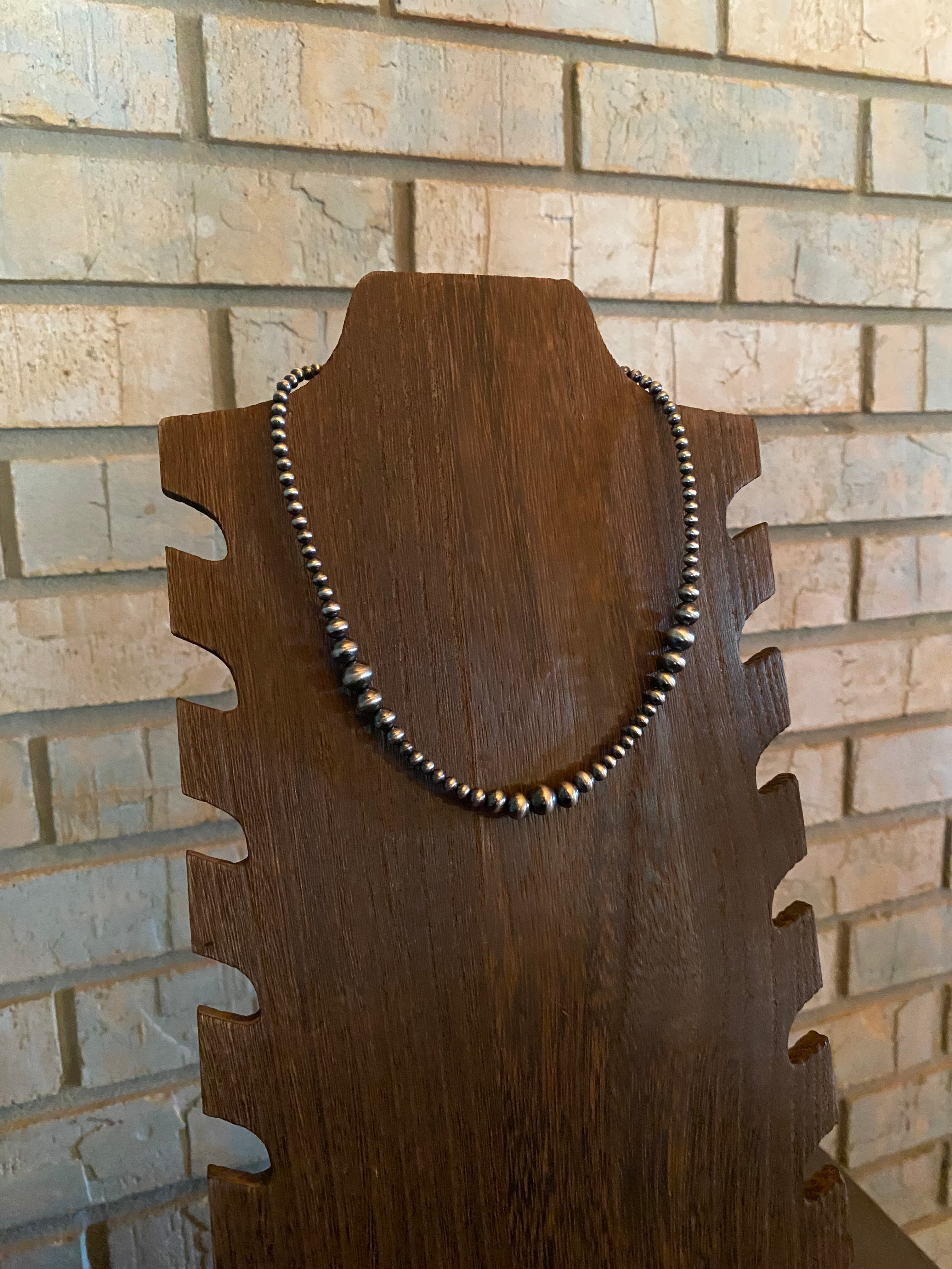 14-16” 4-8mm Graduated Necklace