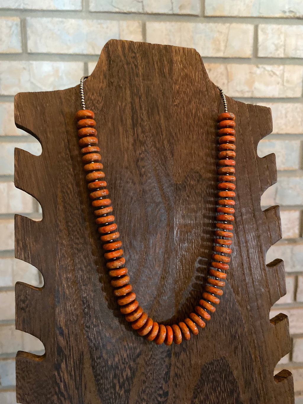 16-18” Apple Coral Necklace