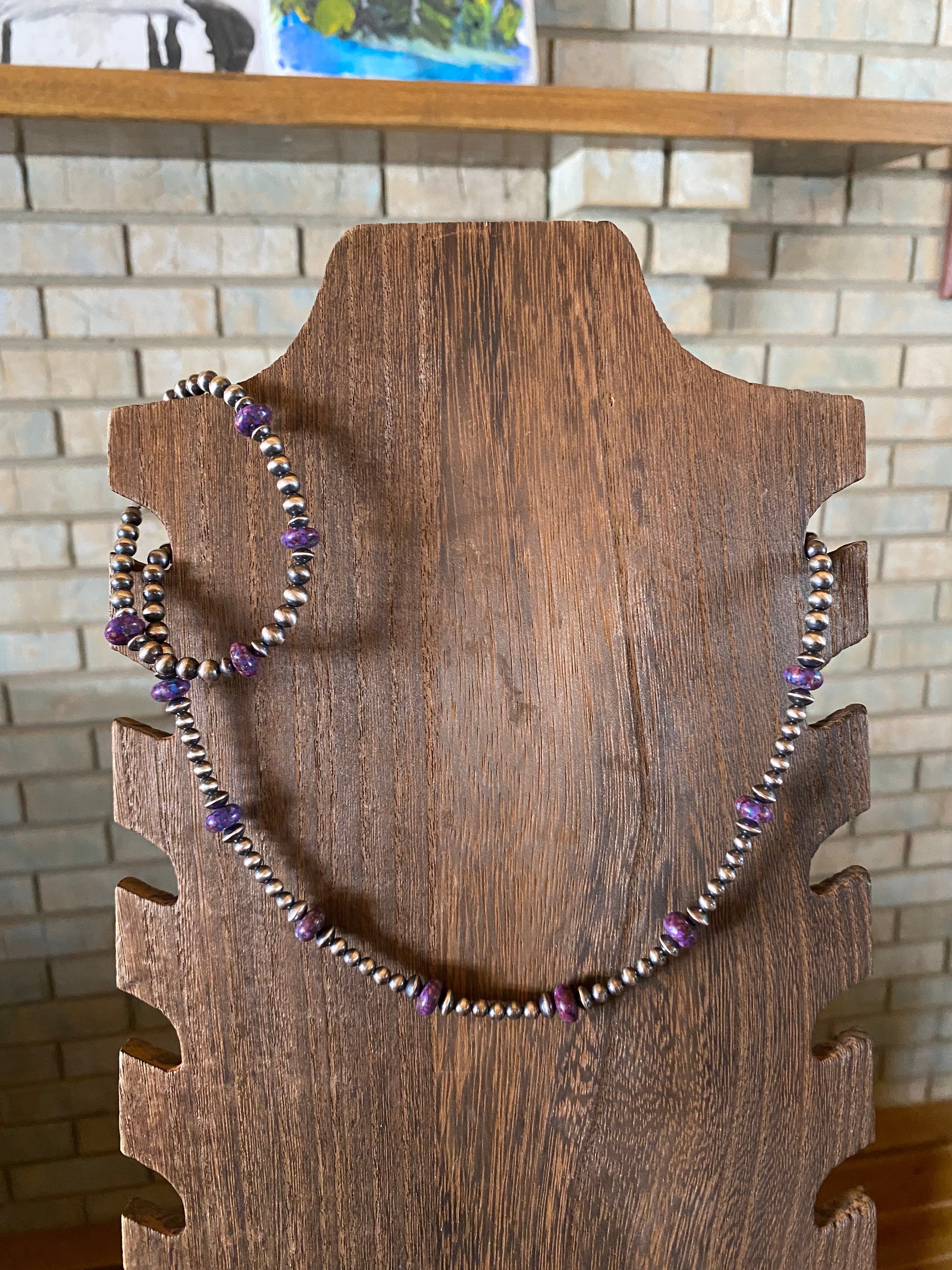 16-18” Purple Mohave Necklace