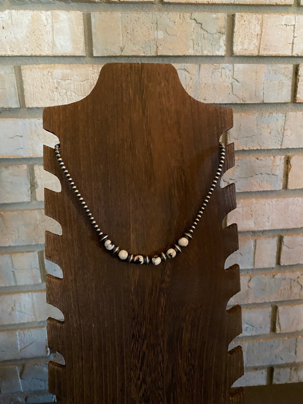 16-18” White Buffalo Necklace