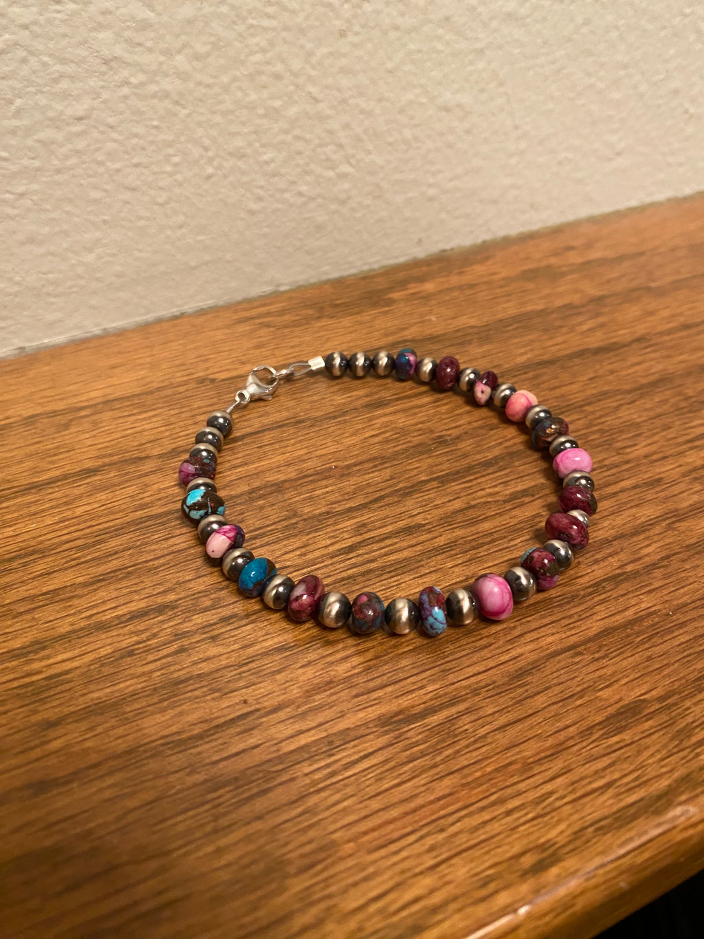Purple Dahila Bracelet