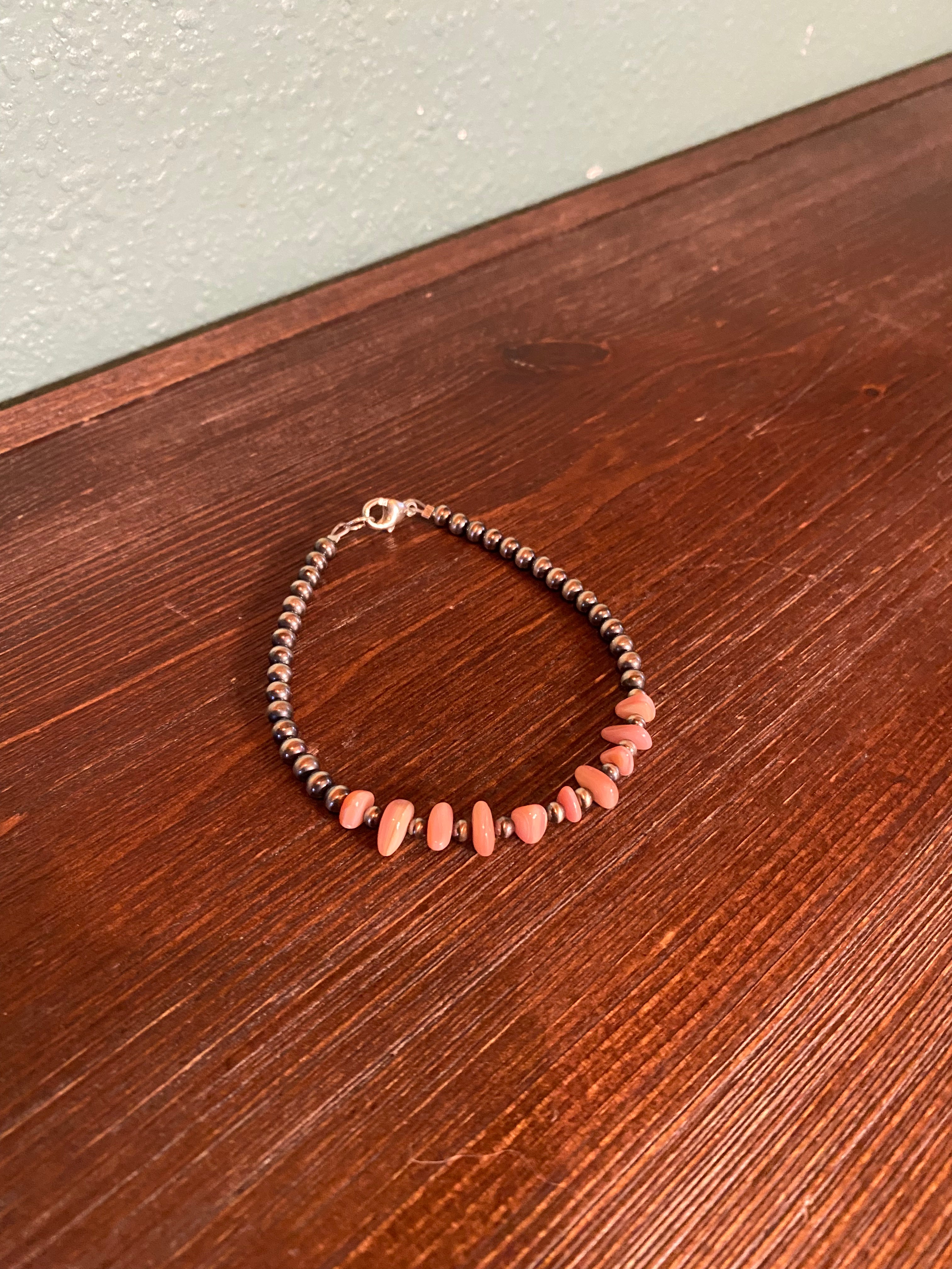 Pink Conch Bracelet