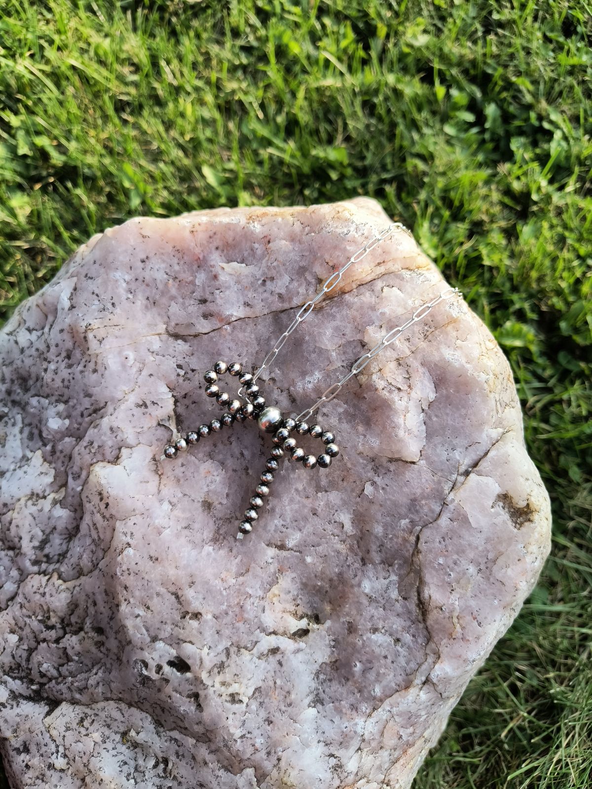 4mm bow chain necklace