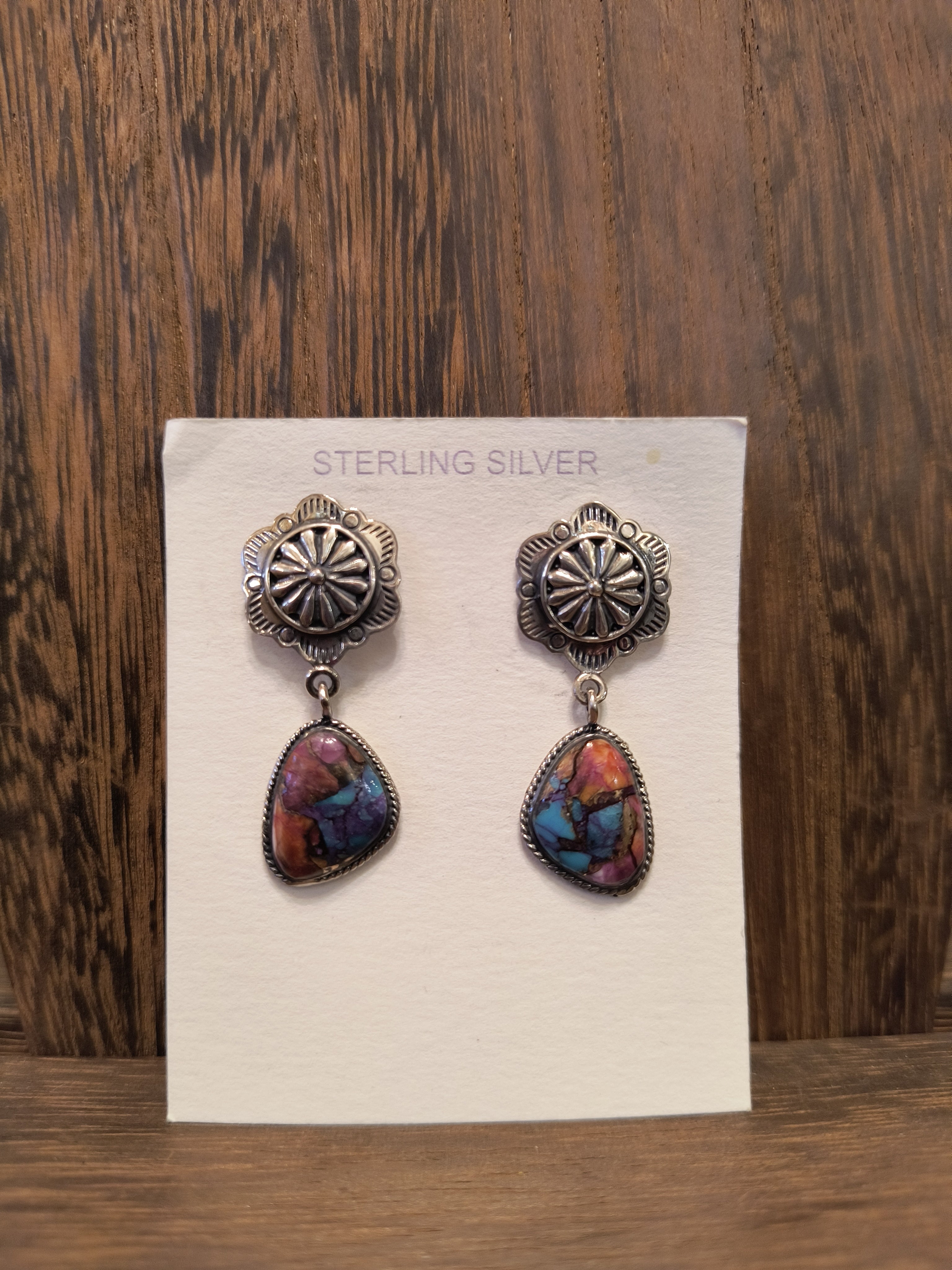 Rainbow spiny Earrings