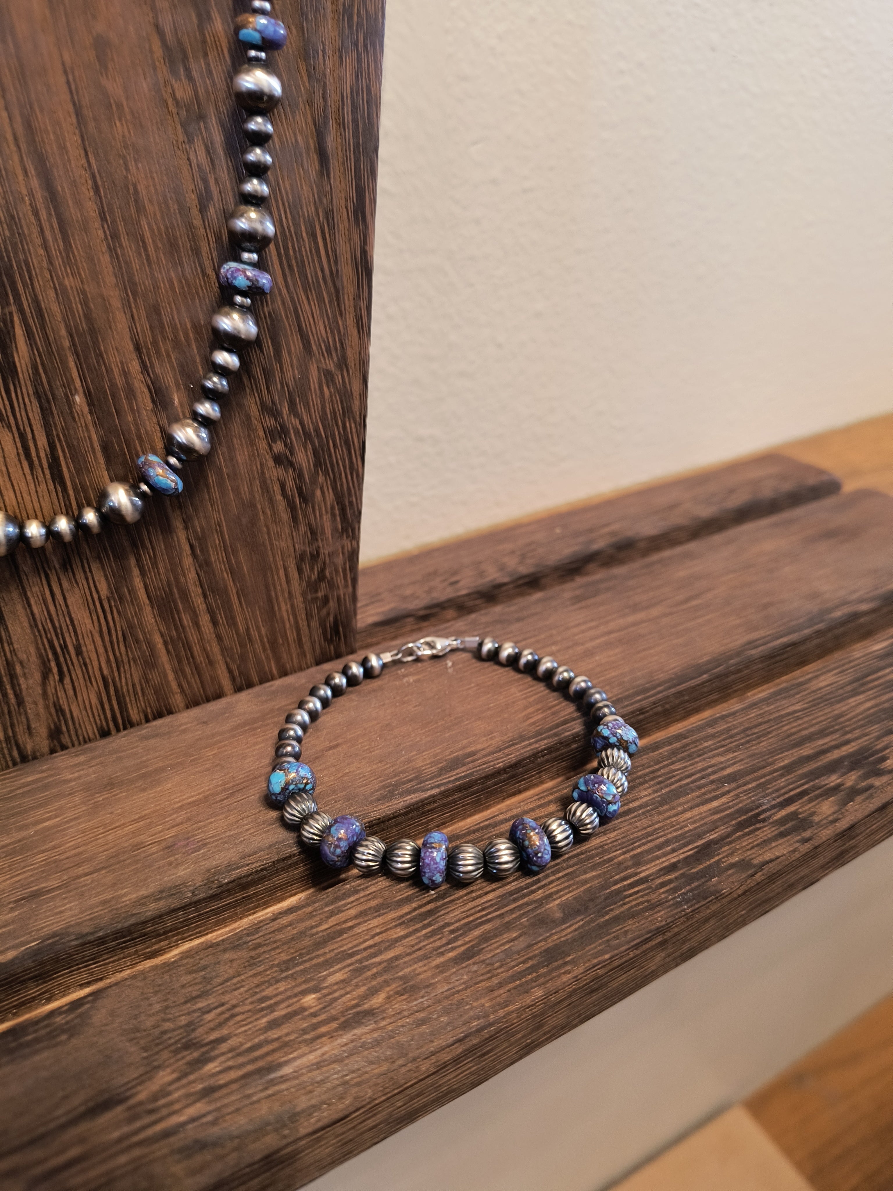 Purple Mohave bracelet