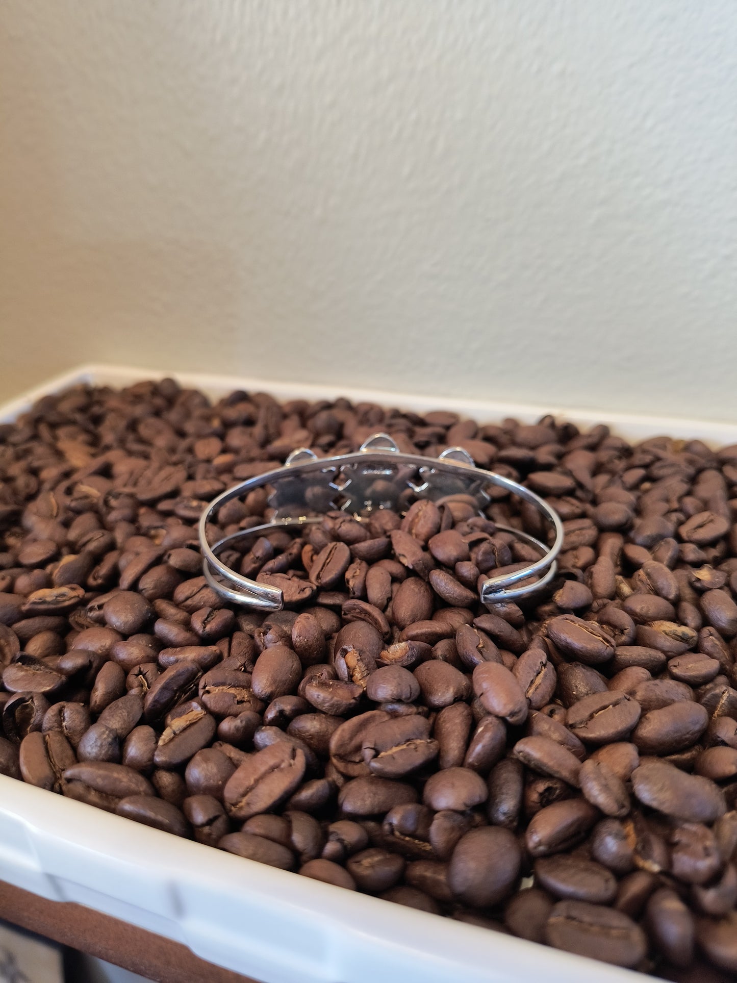 Matrix turquoise adjustable cuff